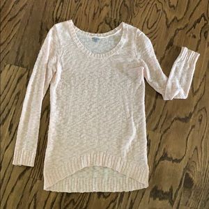 Charlotte Russe Blush Pink Sweater